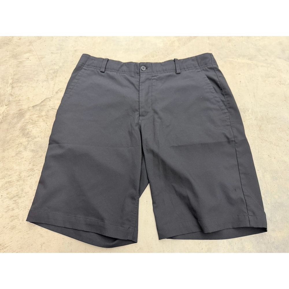 Nike Men's M Gray Dri-FIT Golf Shorts Flat Front Performance Stretch Athletic